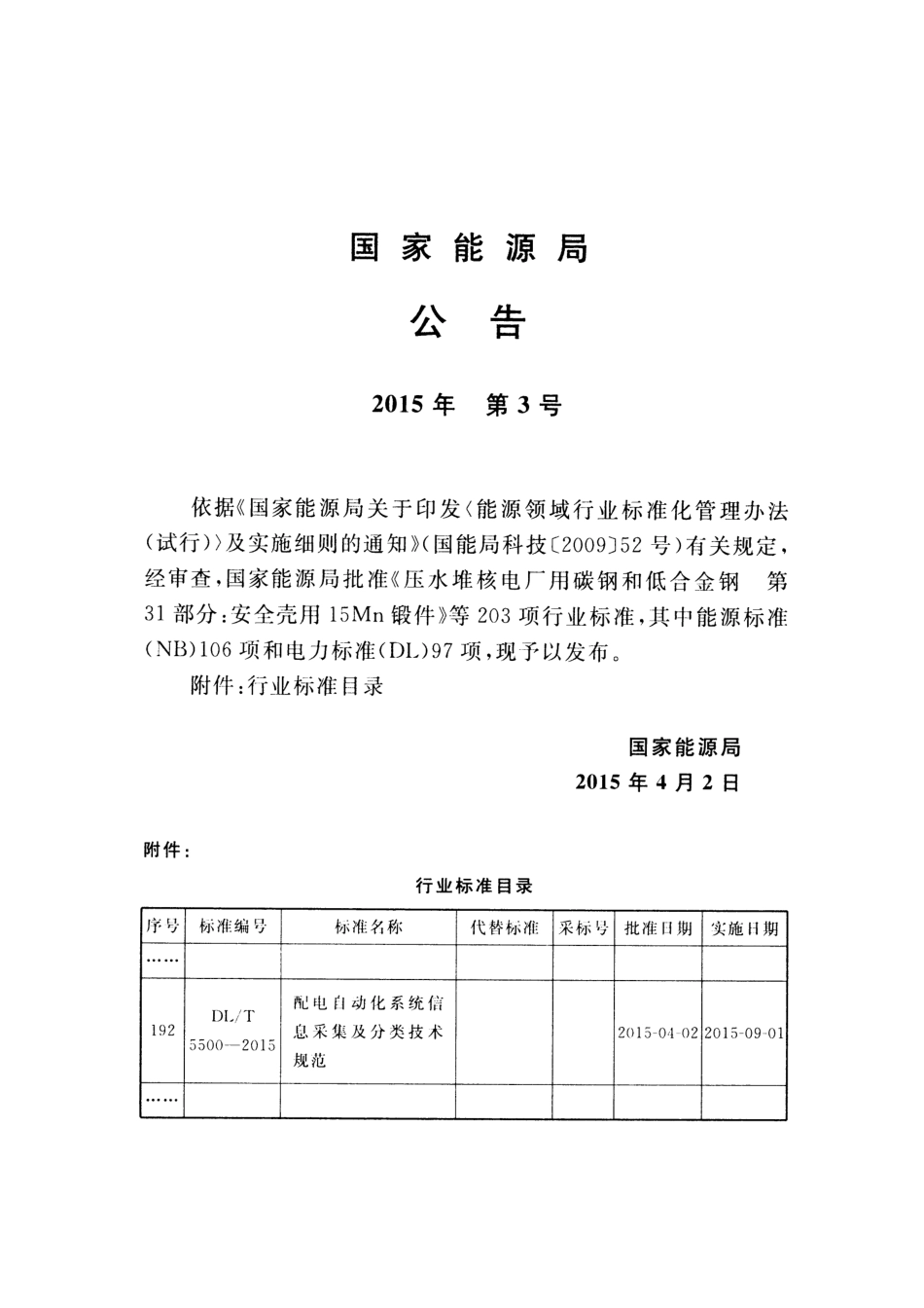 DLT5500-2015 配电自动化系统信息采集及分类技术规范.pdf_第3页