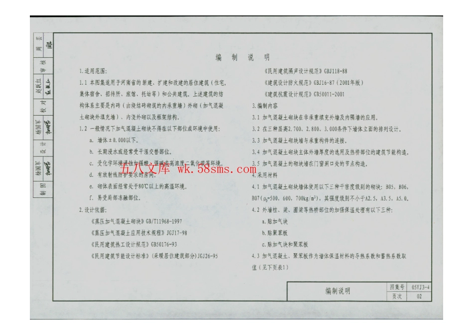05YJ3-4 加气混凝土砌墙块墙.pdf_第3页