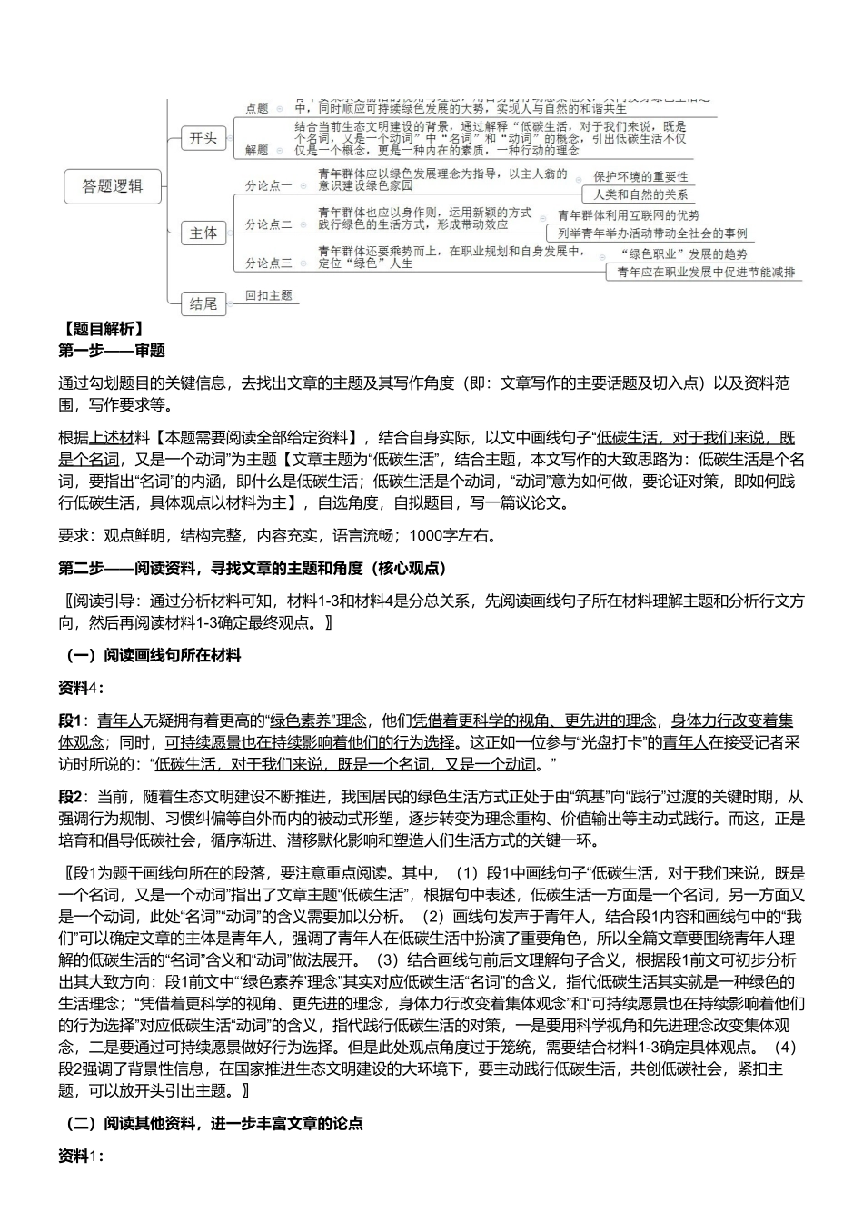 2023年3月山东省地市类事业单位招聘考试《综合写作》(解析).pdf_第2页