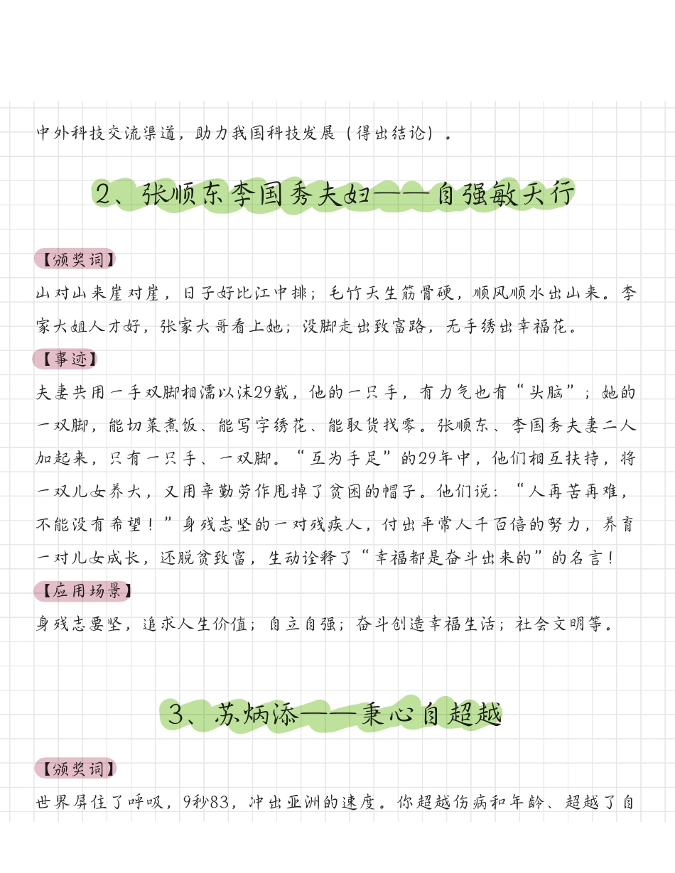 综应资料包-2021感动中国十大人物.pdf_第2页