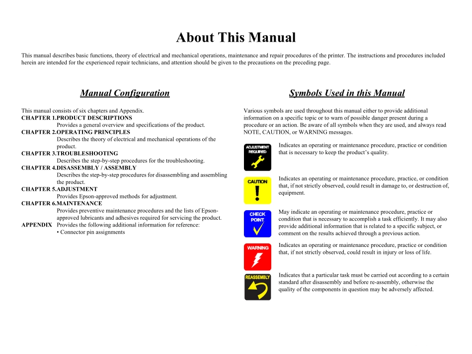 爱普生Photo R1900 R2880英文维修手册.pdf_第3页