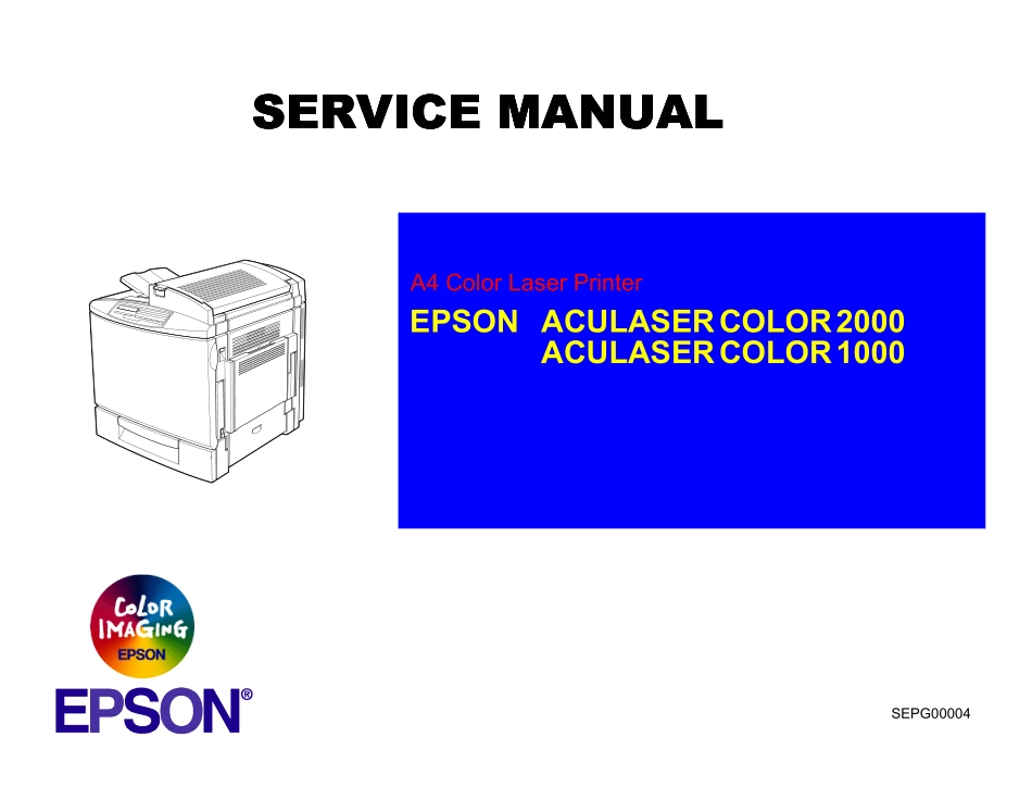 爱普生ALC1000_2000_E_Rev0彩色激光打印机英文维修手册.pdf_第1页