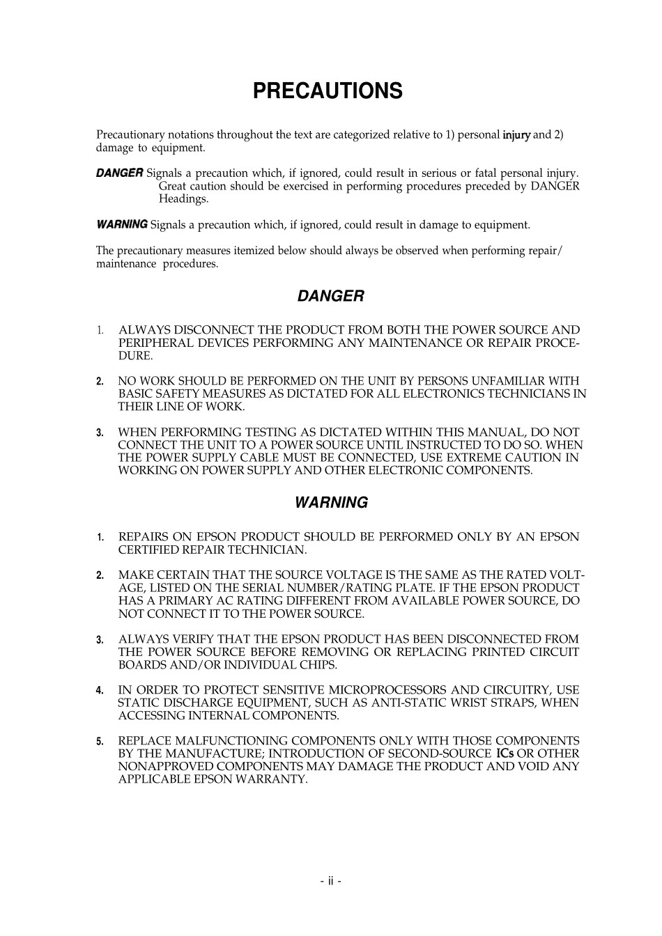 爱普生LX-1050英文维修手册.pdf_第3页