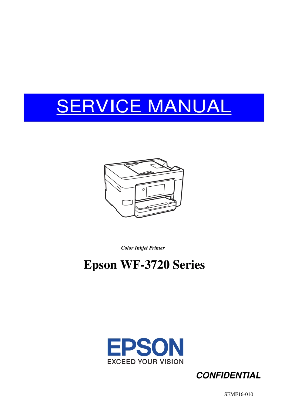 爱普生 EPSON WF-3720 3720 喷墨打印机英文维修手册.pdf_第1页