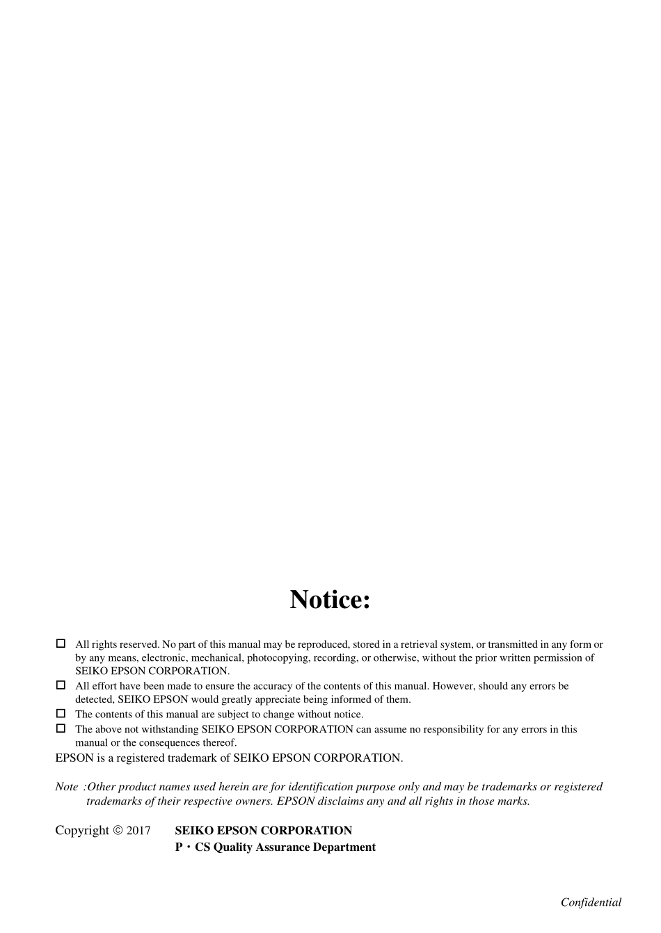 爱普生 EPSON WF-3720 3720 喷墨打印机英文维修手册.pdf_第2页