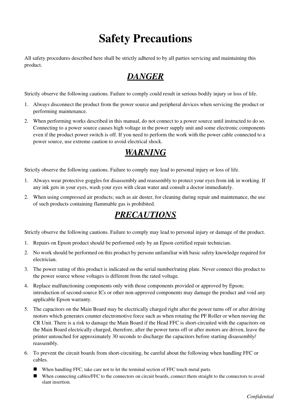 爱普生 EPSON WF-3720 3720 喷墨打印机英文维修手册.pdf_第3页