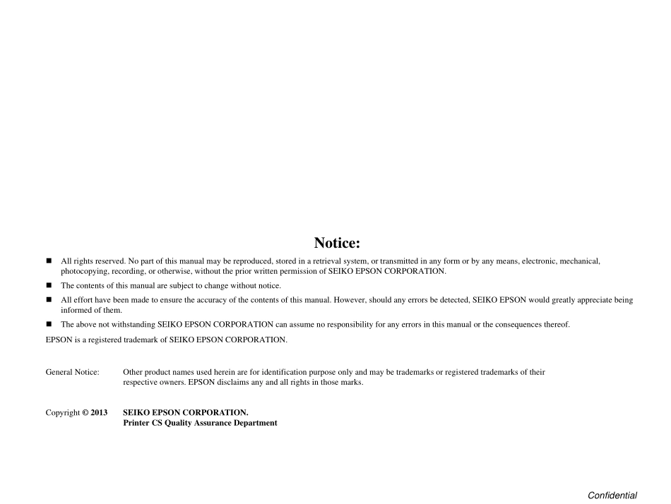 爱普生 R280 R285 R290 R330 T50 T59 T60 P50 打印机英文维修手册.pdf_第2页