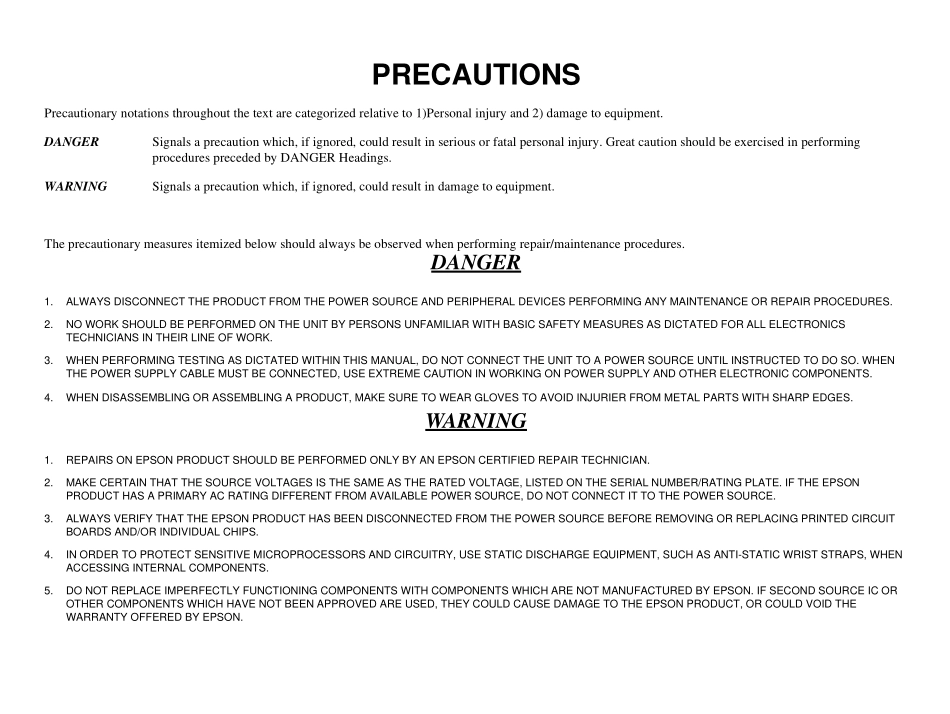 爱普生Epson EPL-5800L EPL5800Li_A英文维修手册.pdf_第3页