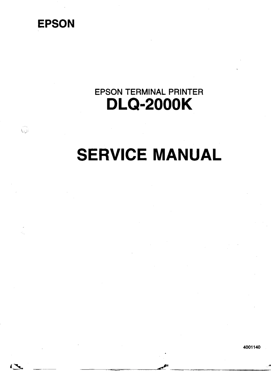 爱普生EPSON DLQ-2000K英文维修手册.pdf_第1页