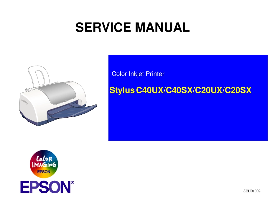 爱普生C2040UX_B英文维修手册.pdf_第1页