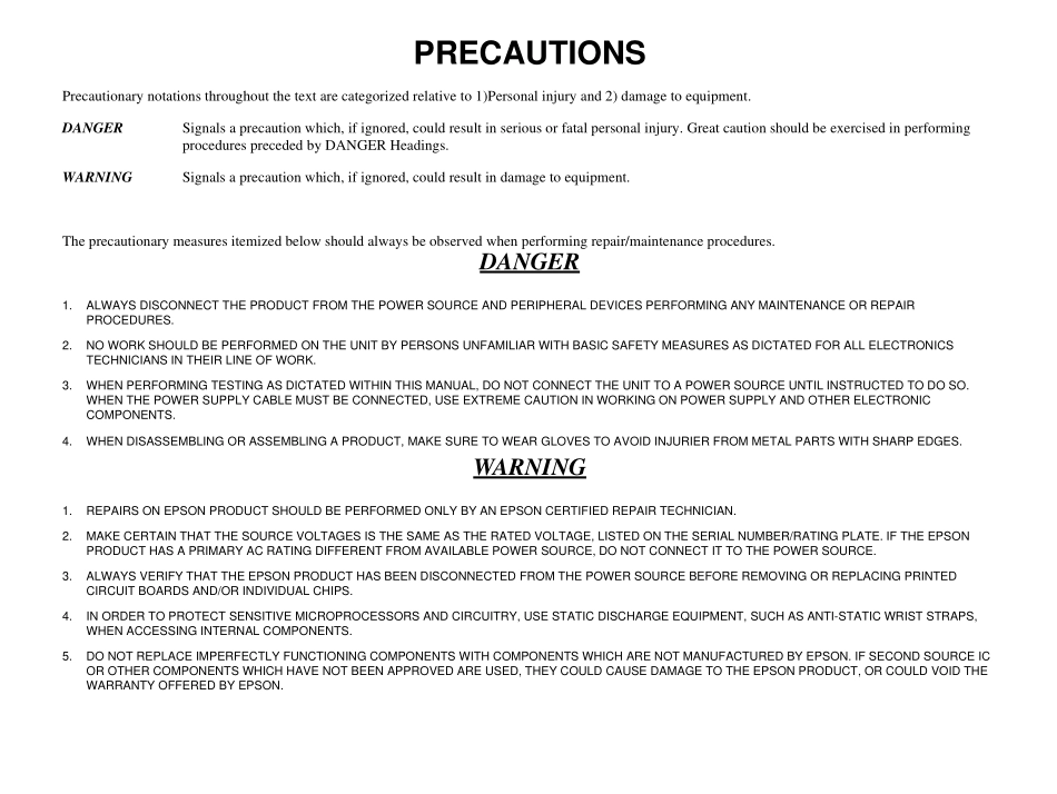 爱普生C2040UX_B英文维修手册.pdf_第3页