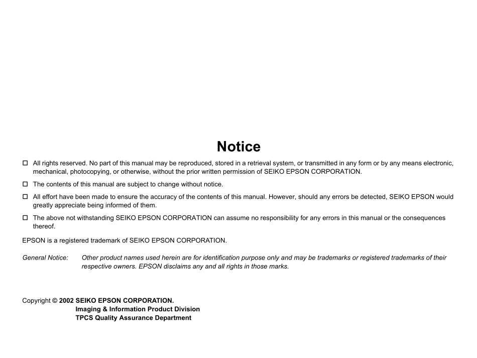 爱普生LQ630_630K_630S_635K英文维修手册.pdf_第2页