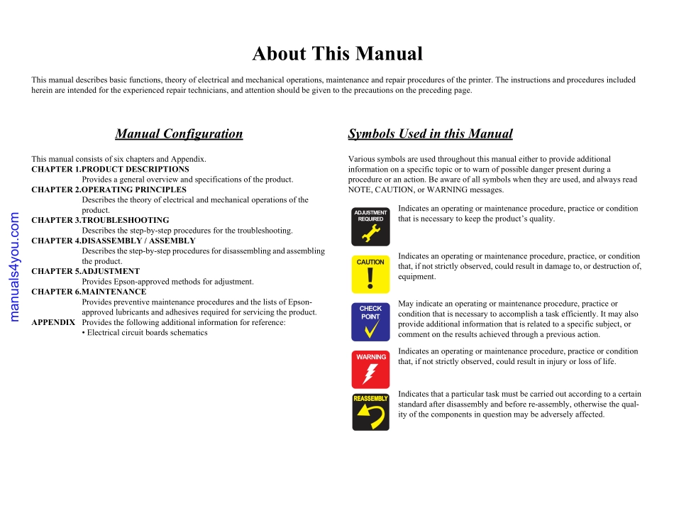 爱普生R260 R265 R270 R360 R380 R390英文维修手册.pdf_第3页