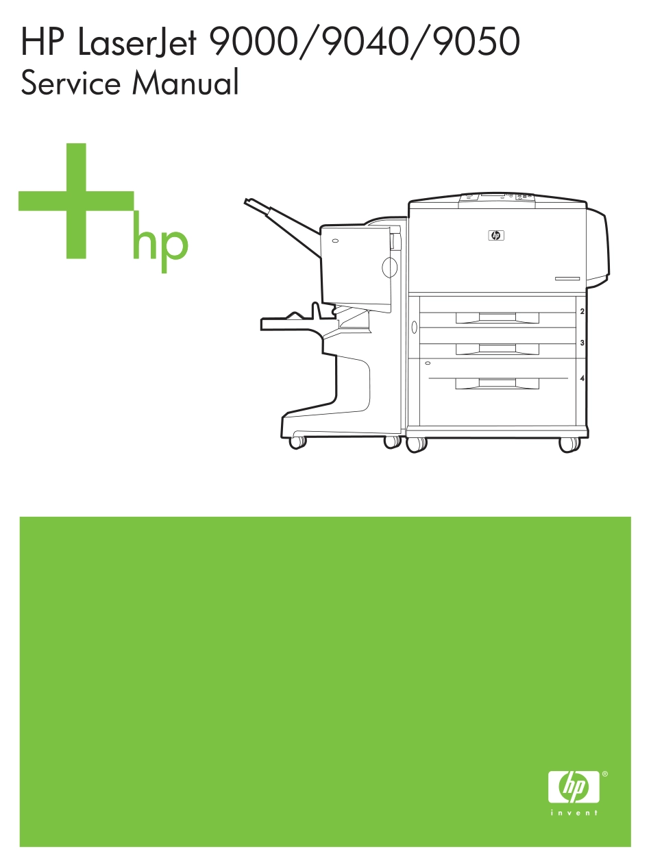 惠普 HP LaserJet 9000 9040 9050 打印机英文维修手册.pdf_第1页