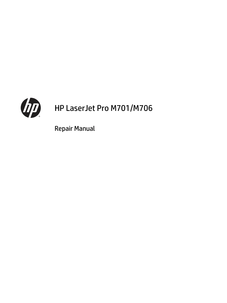 惠普 LASERJET Pro M701a M701n M706n 706dtn 英文维修手册.pdf_第3页