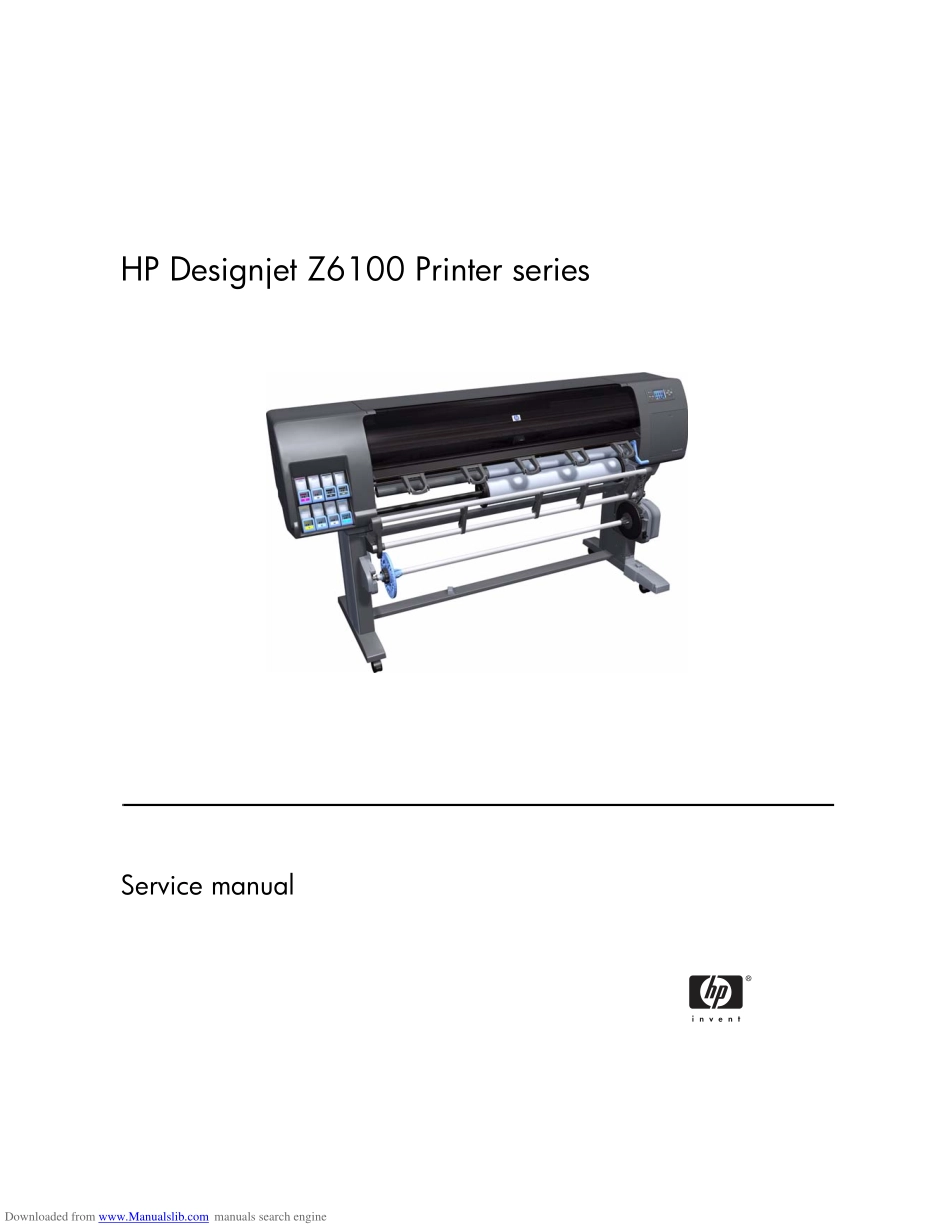 惠普Designjet z6100绘图仪英文维修手册 (1).pdf_第3页