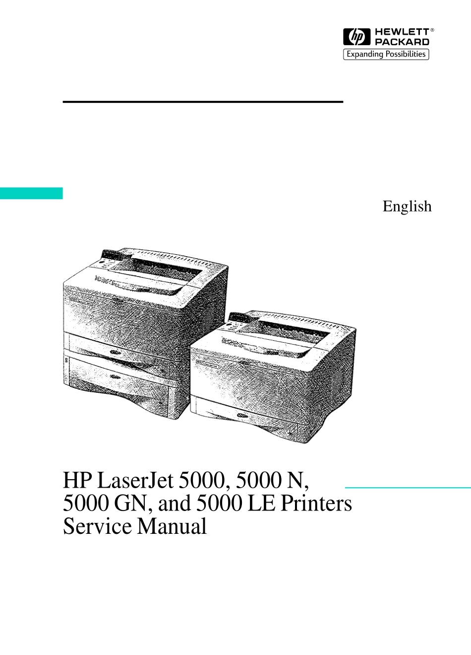 惠普HP LJ5000 维修手册(英文).pdf_第1页