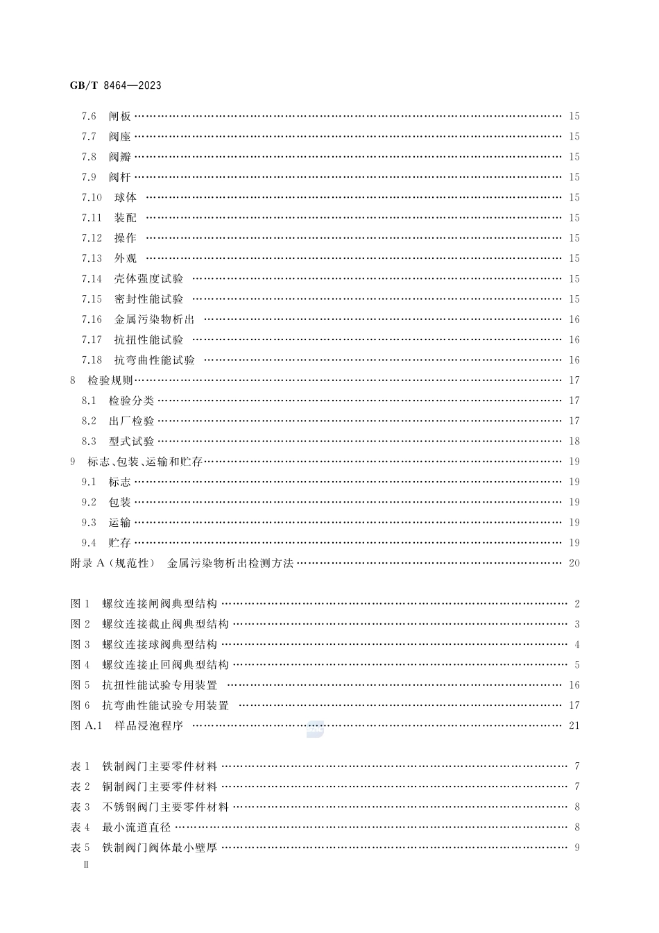 铁制、铜制和不锈钢制螺纹连接阀门GBT+8464-2023.pdf_第3页
