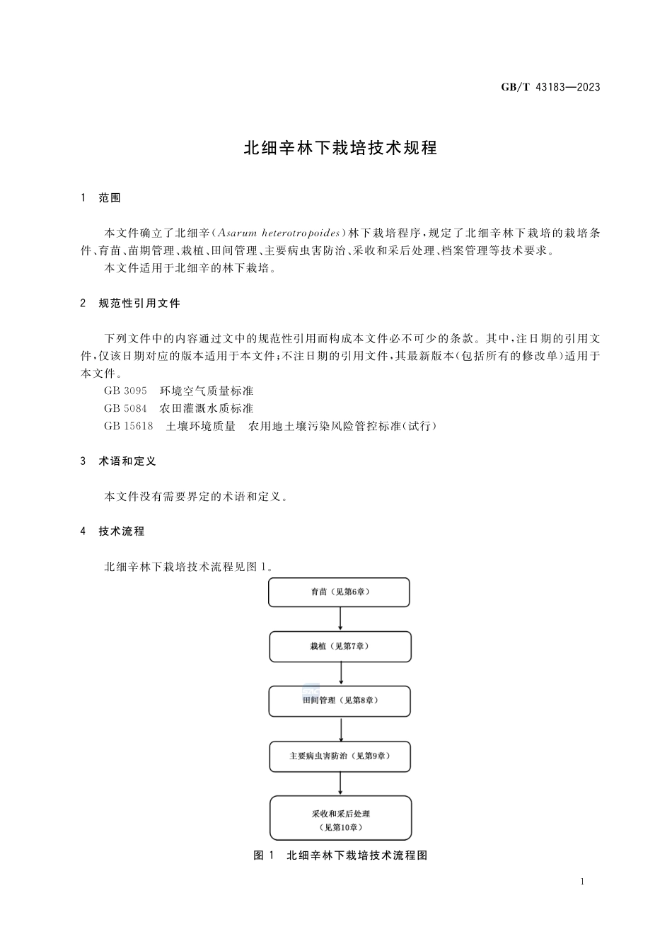 北细辛林下栽培技术规程GBT+43183-2023.pdf_第3页