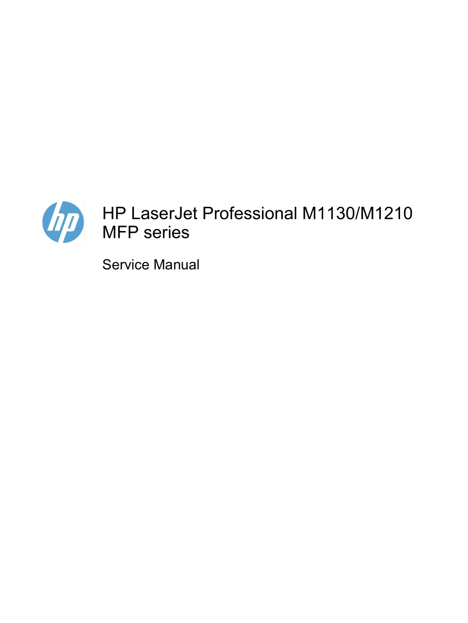 惠普 M1136 1132 1132s 1214nfh 1213nf 1216nfh 1218nfs 1212nf 1217nfw 英文维修手册.pdf_第3页