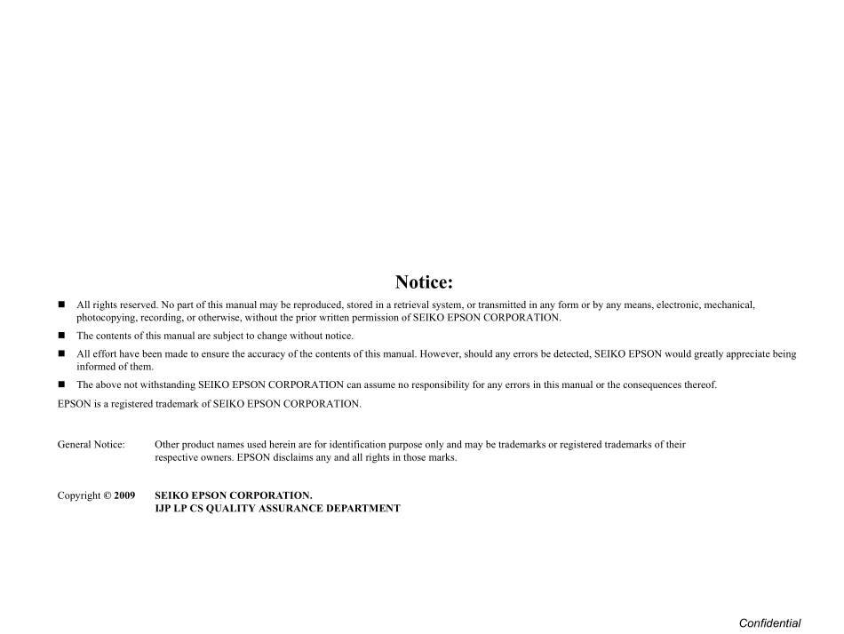 爱普生ME OFFICE 510_A英文维修手册.pdf_第2页