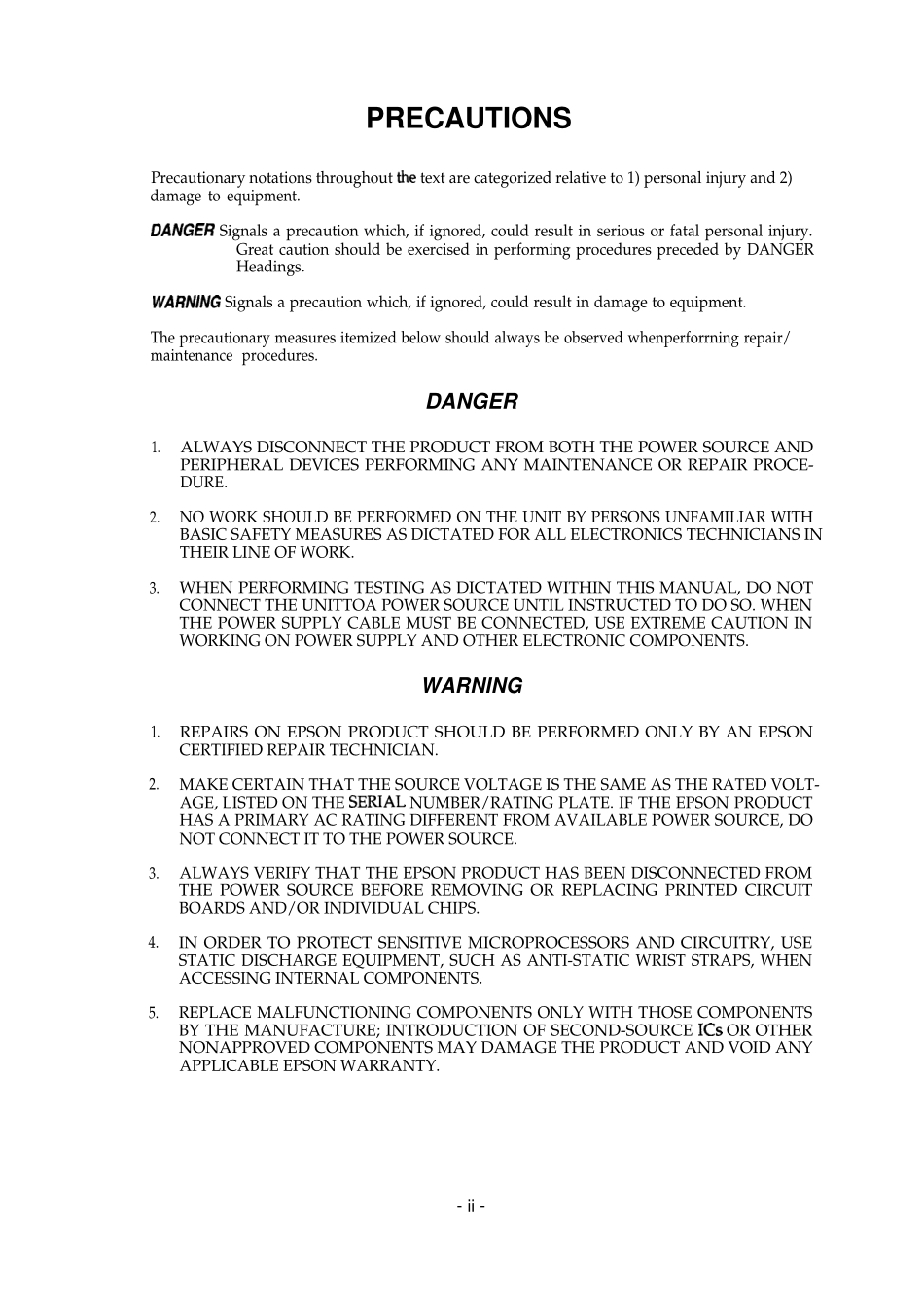 爱普生Epson EPL-9000 Service Manual英文维修手册.pdf_第3页