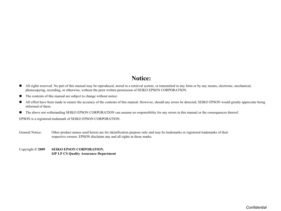 爱普生 ME1100 T1100 B1100 W1100 喷墨打印机英文维修手册.pdf_第2页