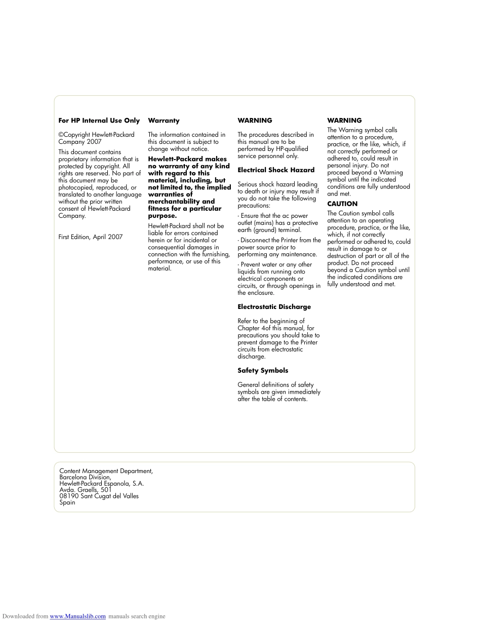 惠普Designjet z2100 Z3100 Z3100ps绘图仪英文维修手册 (1).pdf_第2页