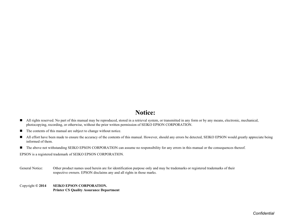 爱普生 L1800 1800 喷墨打印机英文维修手册.pdf_第2页