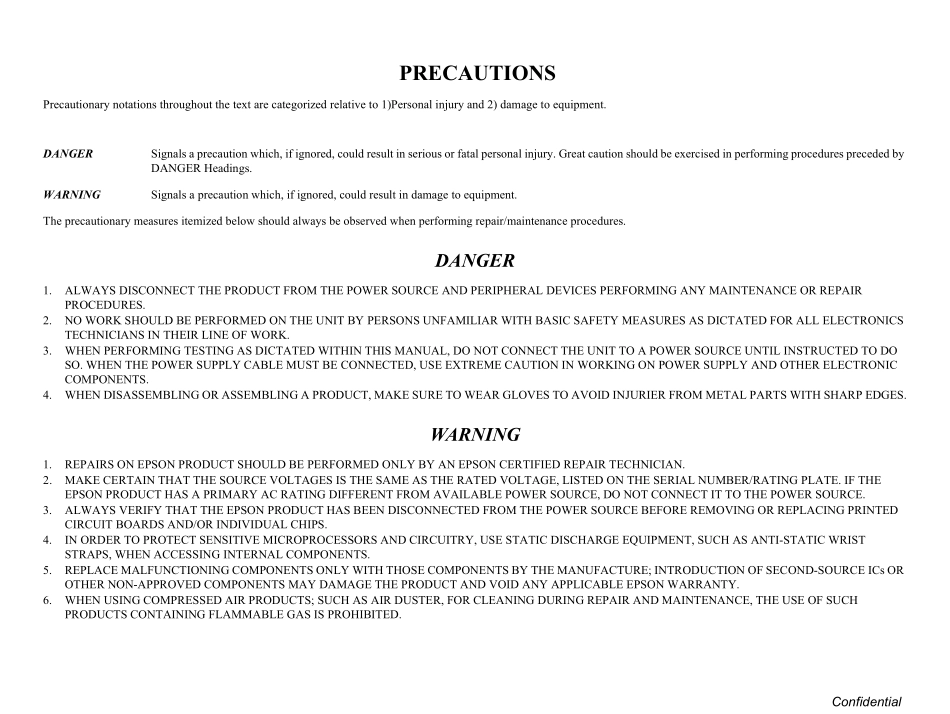 爱普生 L1800 1800 喷墨打印机英文维修手册.pdf_第3页