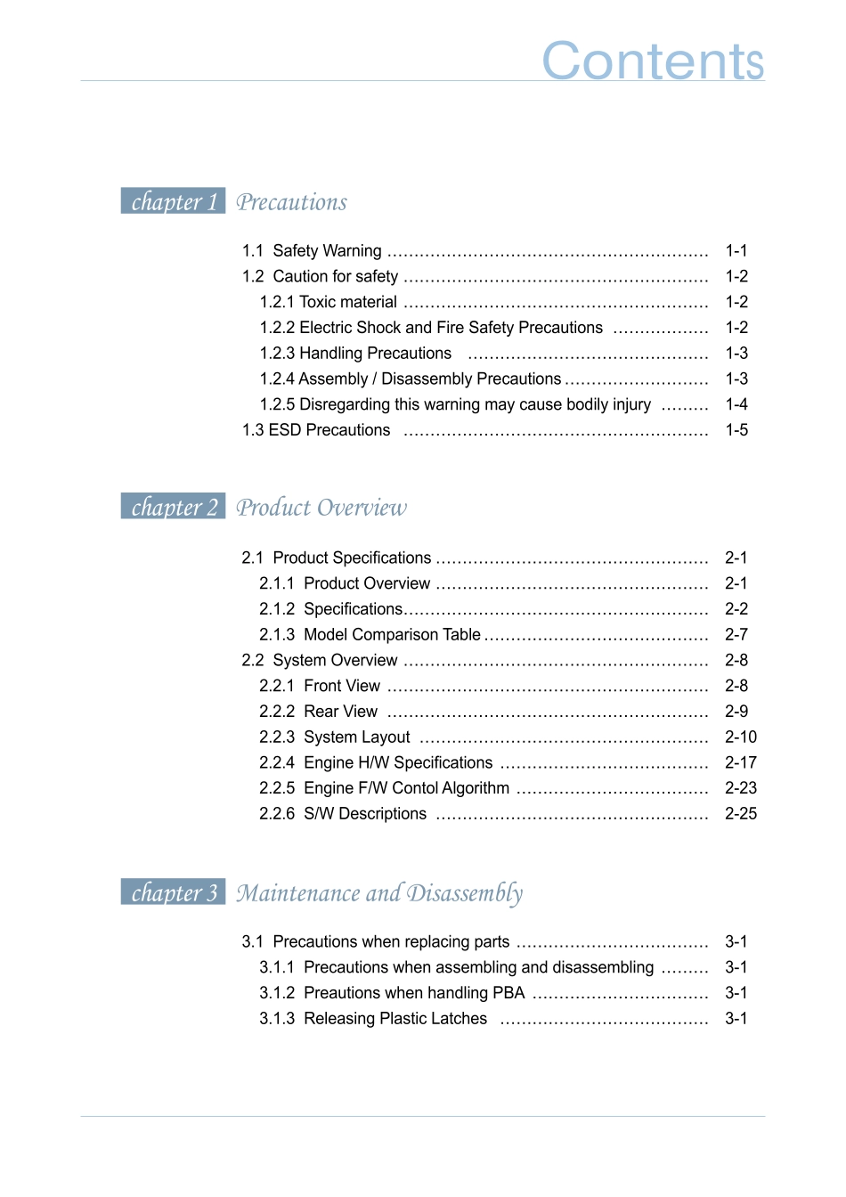 三星 ML1660-1665 英文维修手册.pdf_第3页