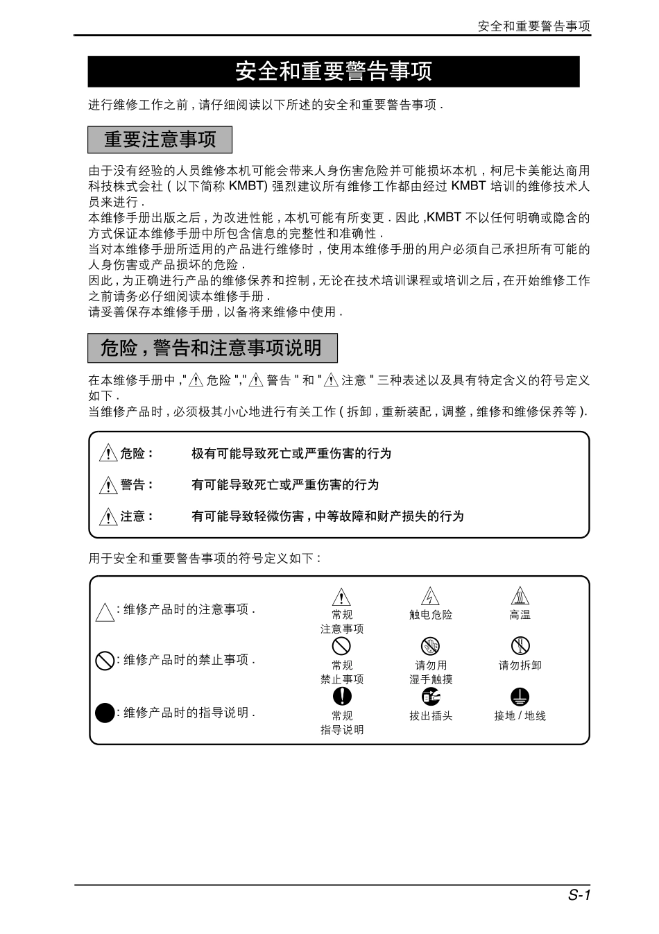 柯美 柯尼卡美能达 bizhub C35 维修手册(现场维修).pdf_第2页