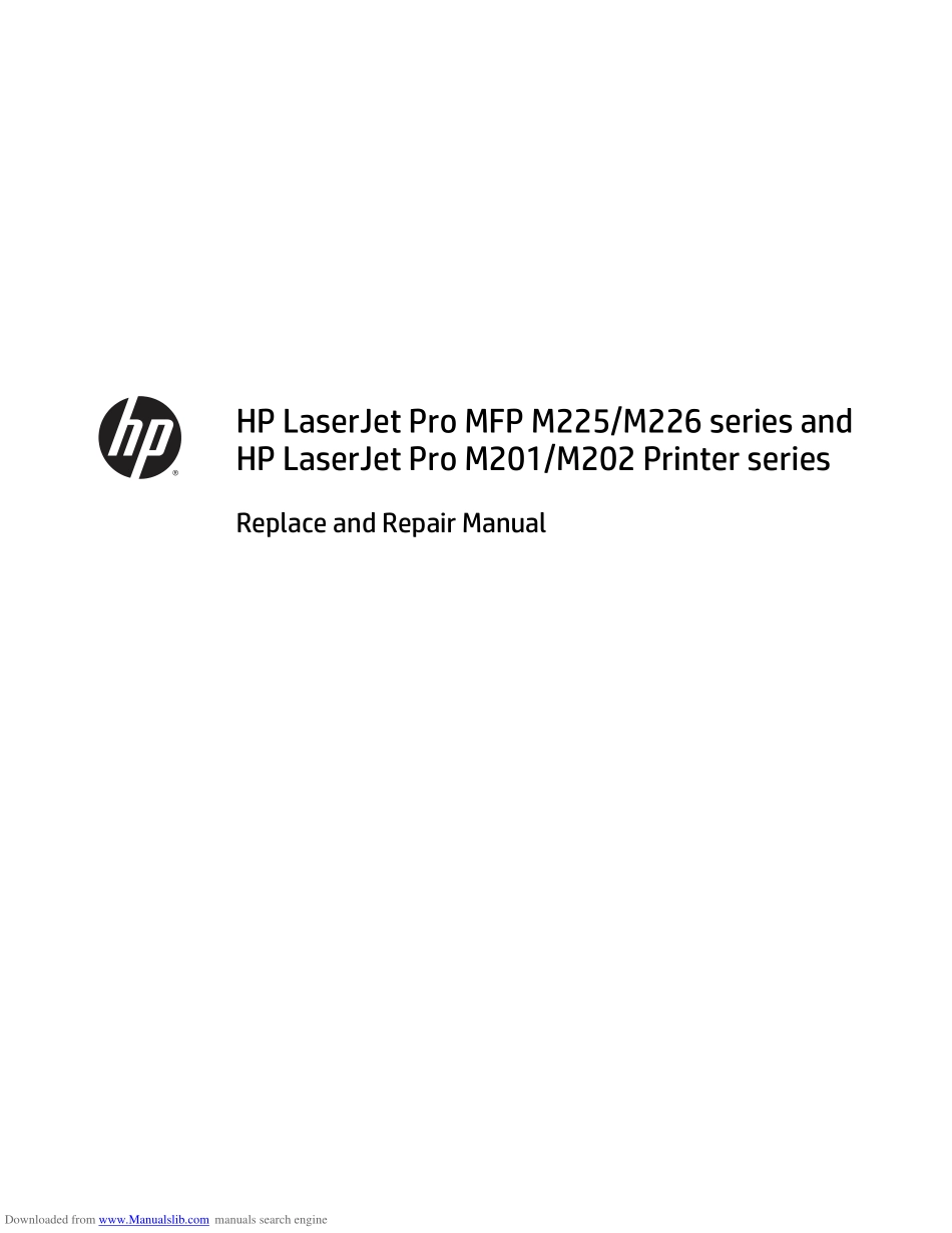惠普Laserjet Pro M201 M202 M225 M226维修手册.pdf_第2页
