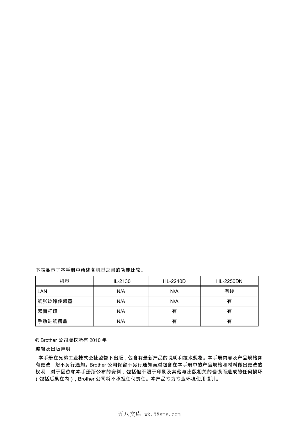 兄弟 HL-2130 2240D 2250DN 维修手册.pdf_第1页