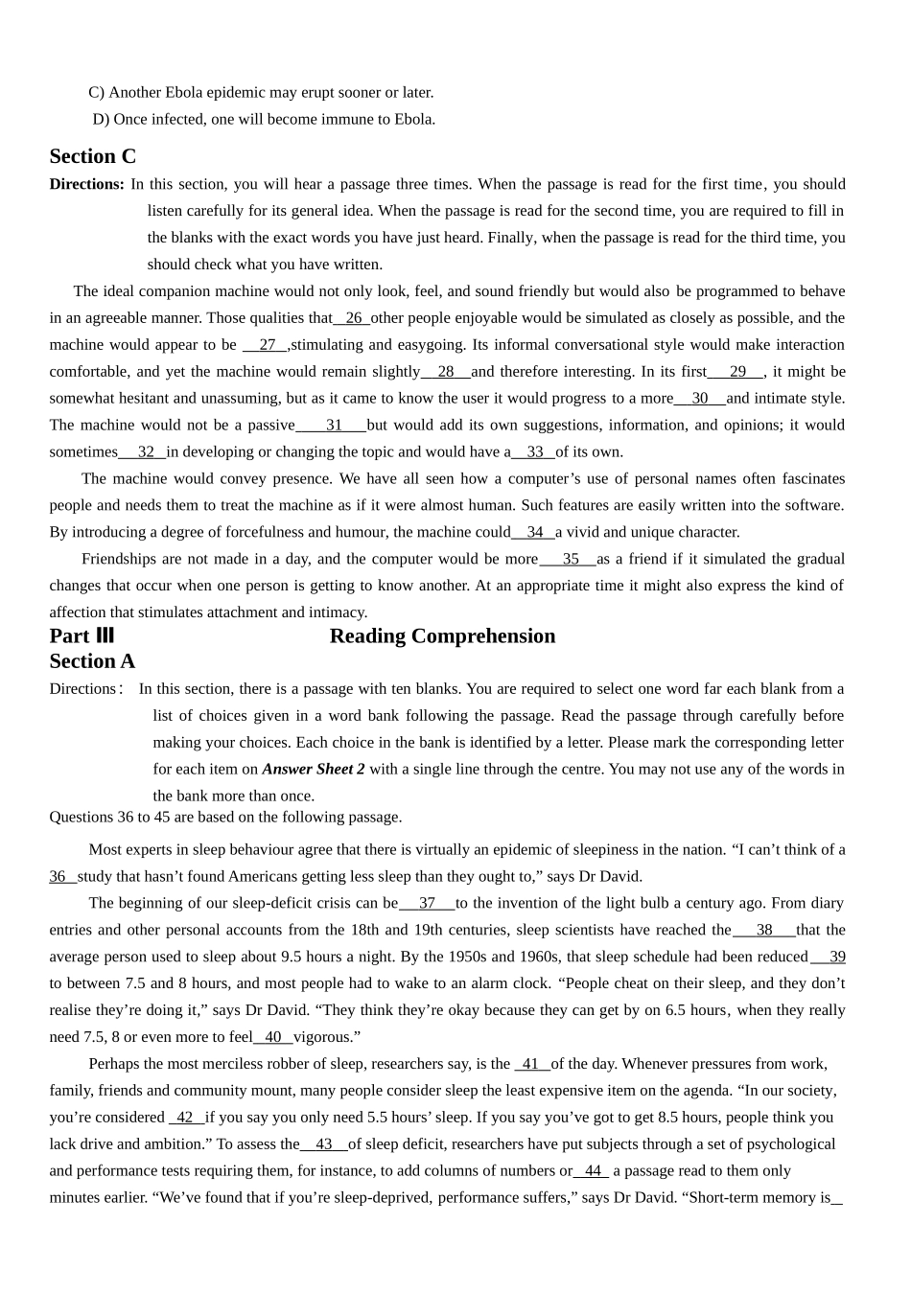 2013年6月六级考试真题(一).doc_第3页