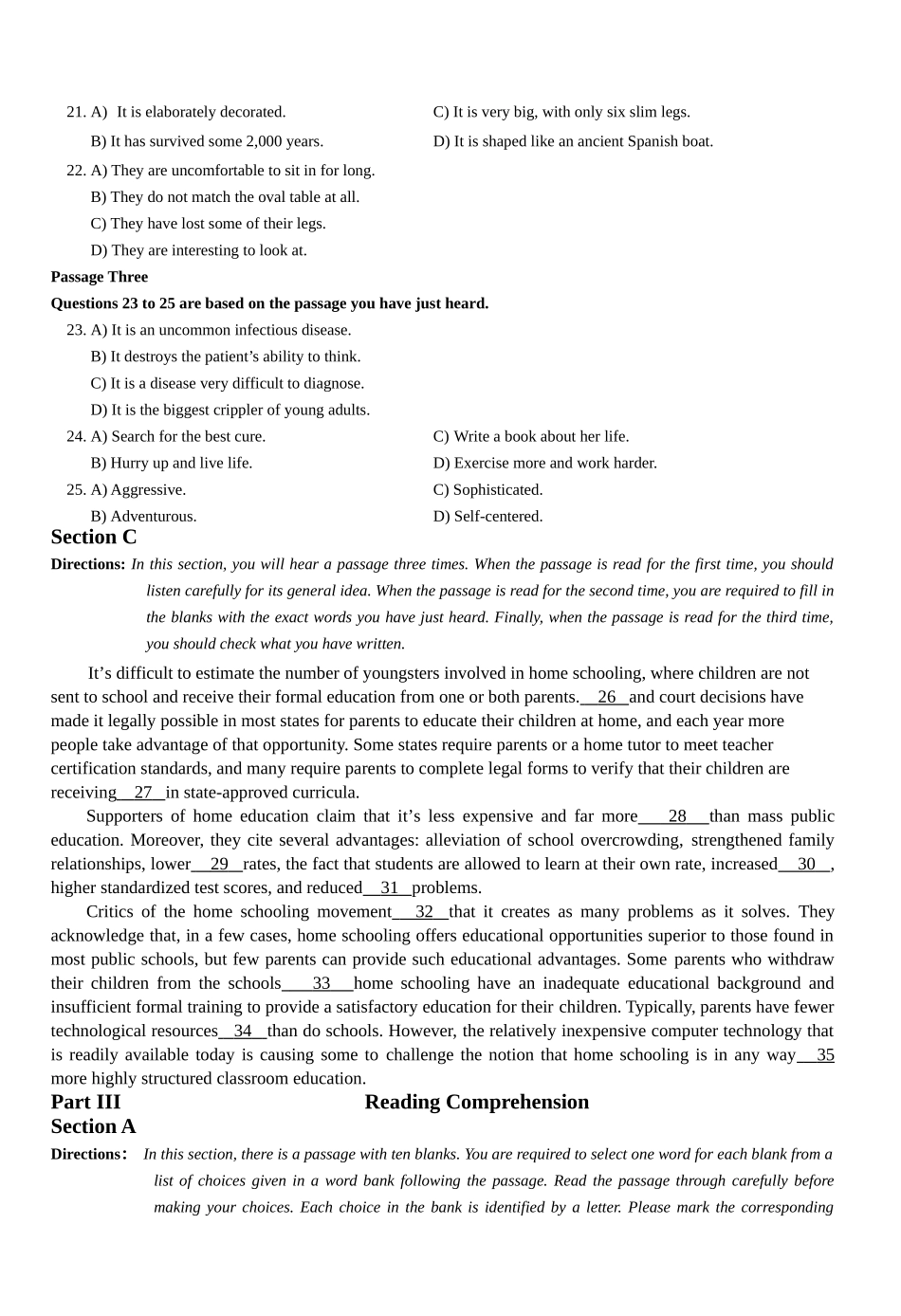 2013年12月六级考试真题(二).doc_第3页