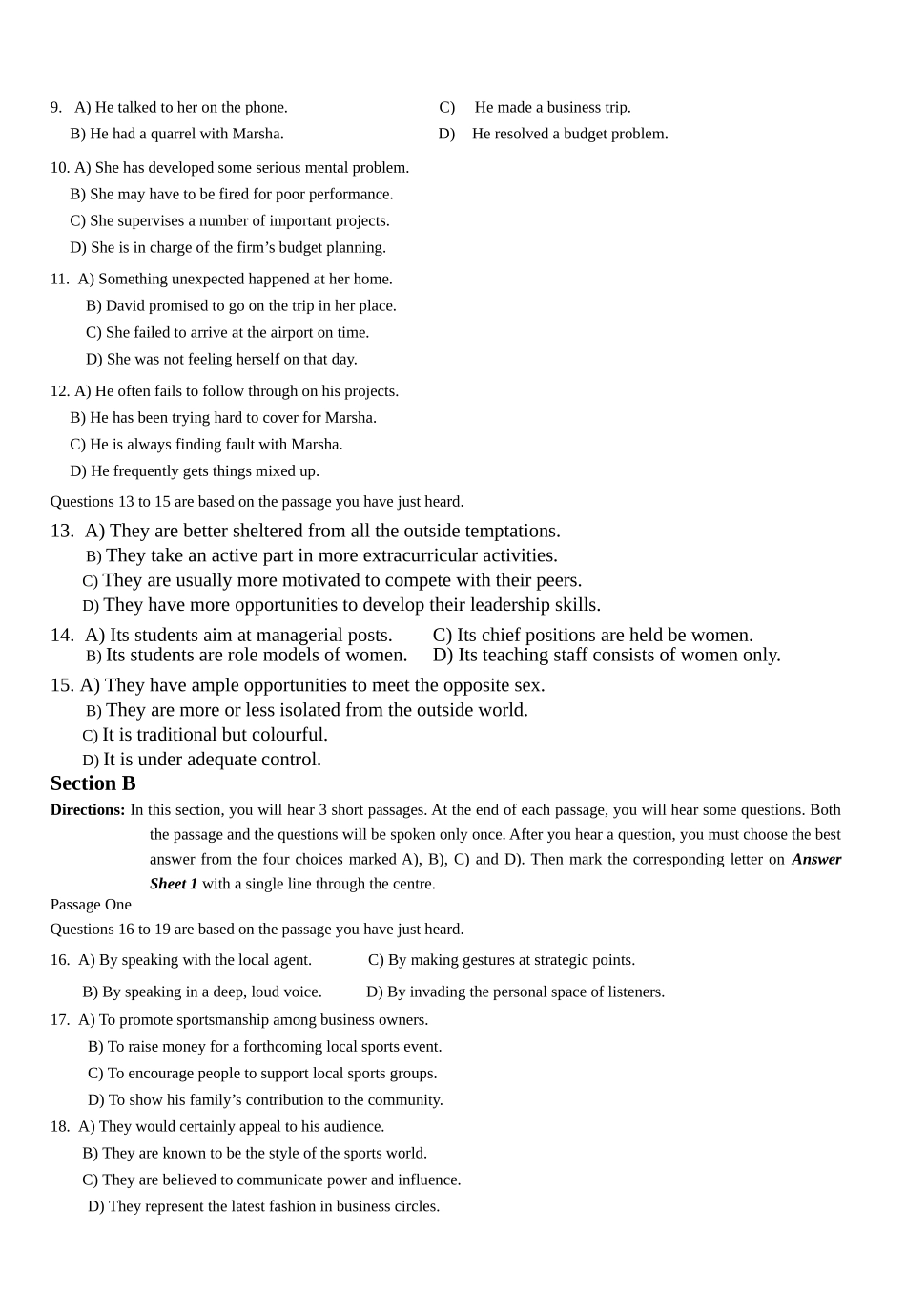 2013年12月六级考试真题(一).doc_第2页
