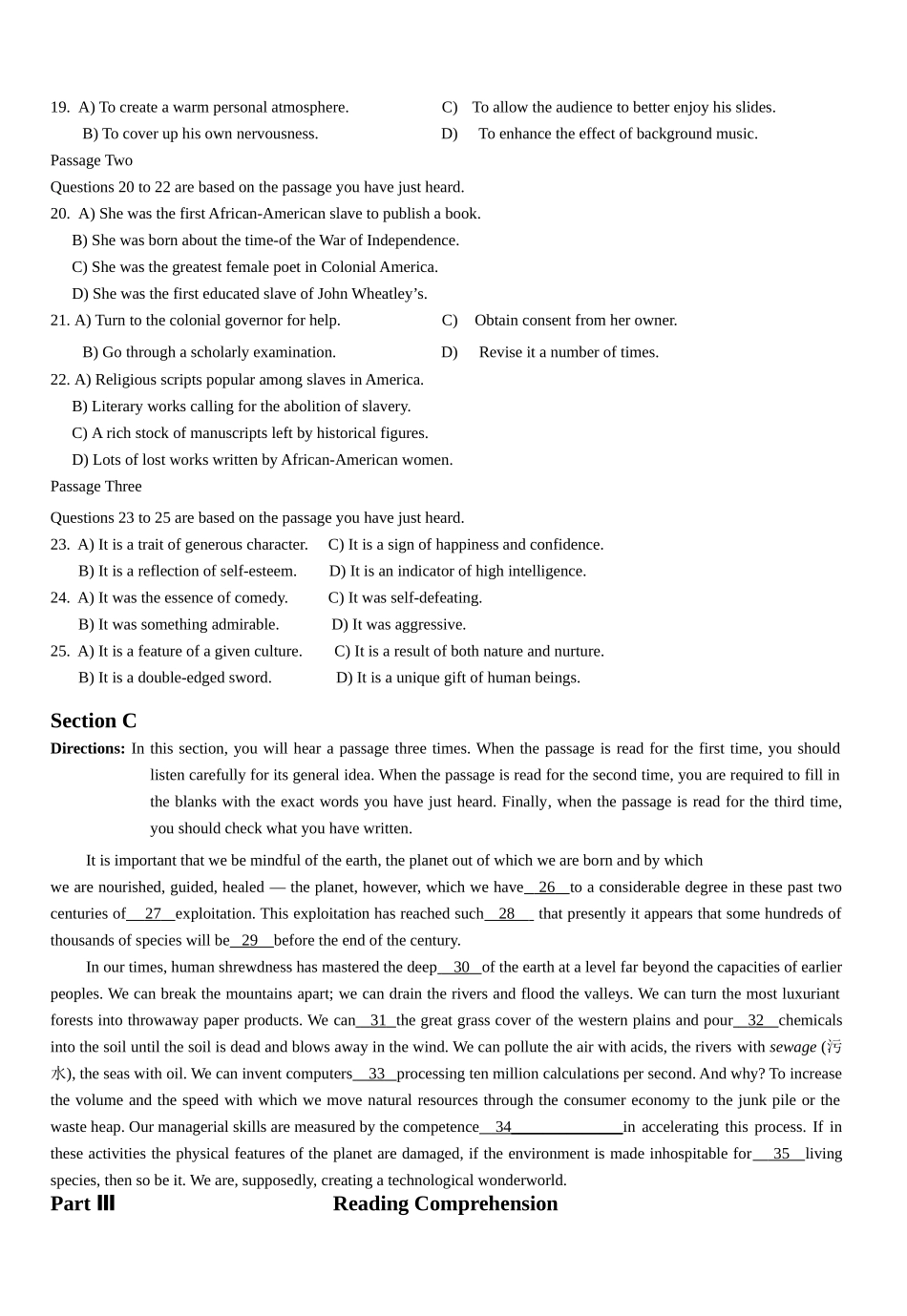 2013年12月六级考试真题(一).doc_第3页