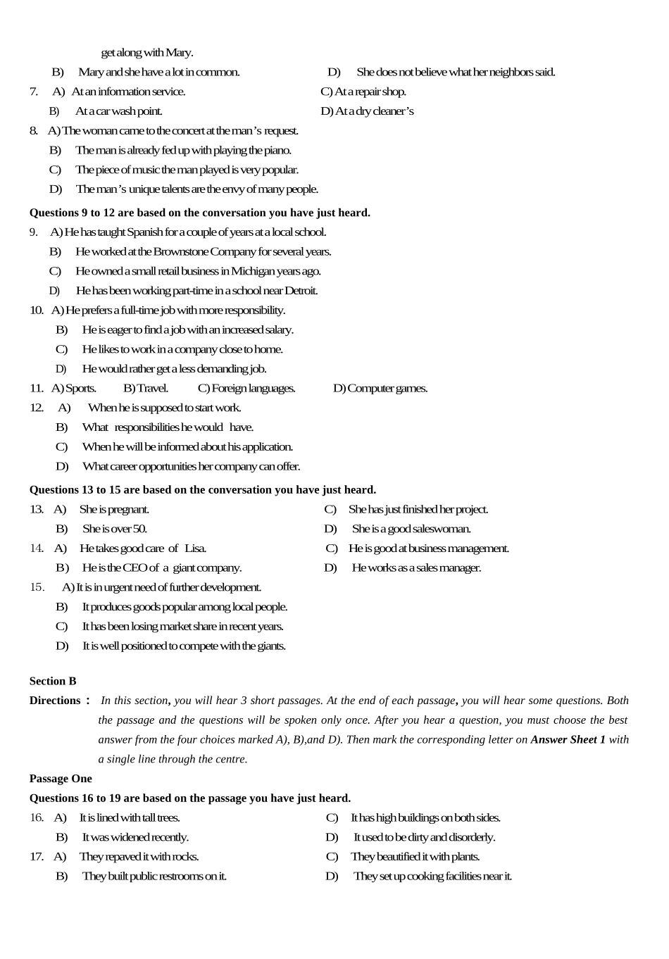2015年6月年大学英语四级真题（三）.doc_第2页