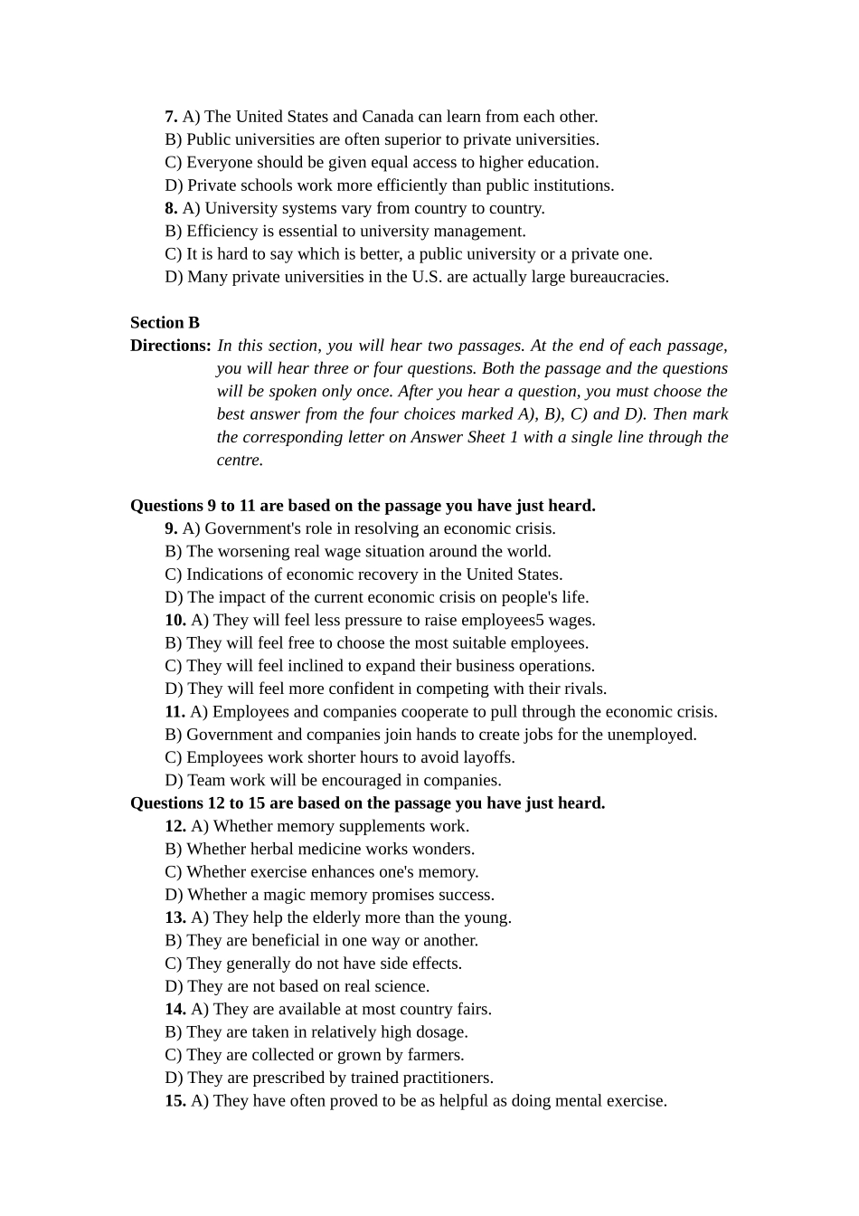 2016年6月英语六级真题及答案.docx_第2页