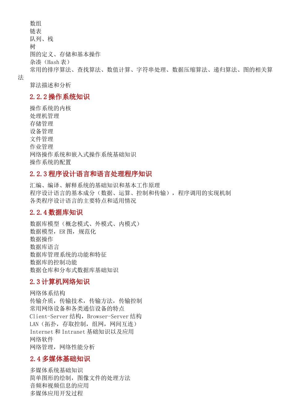 2016年软考软件设计师考试范围.docx_第2页