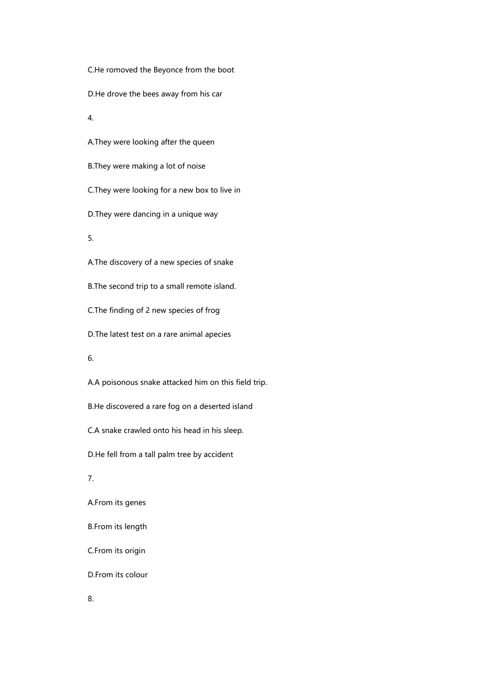 2017年6月英语四级真题试卷及答案.doc_第3页