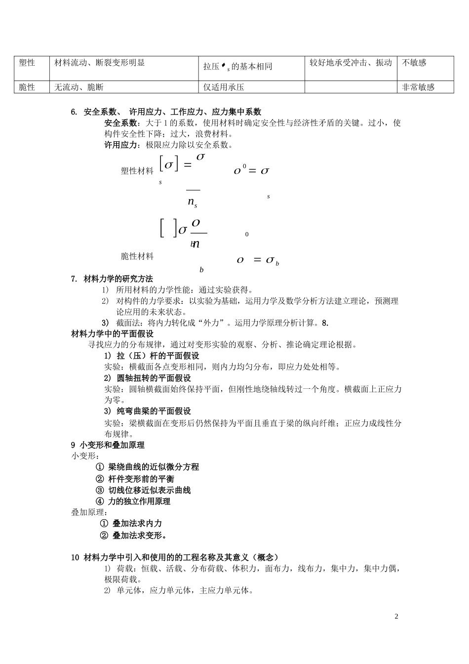 材料力学重点总结.docx_第2页