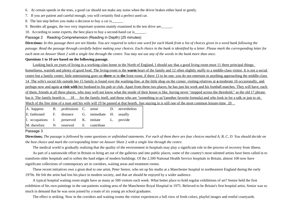 大学英语四级阅读200篇.doc_第3页