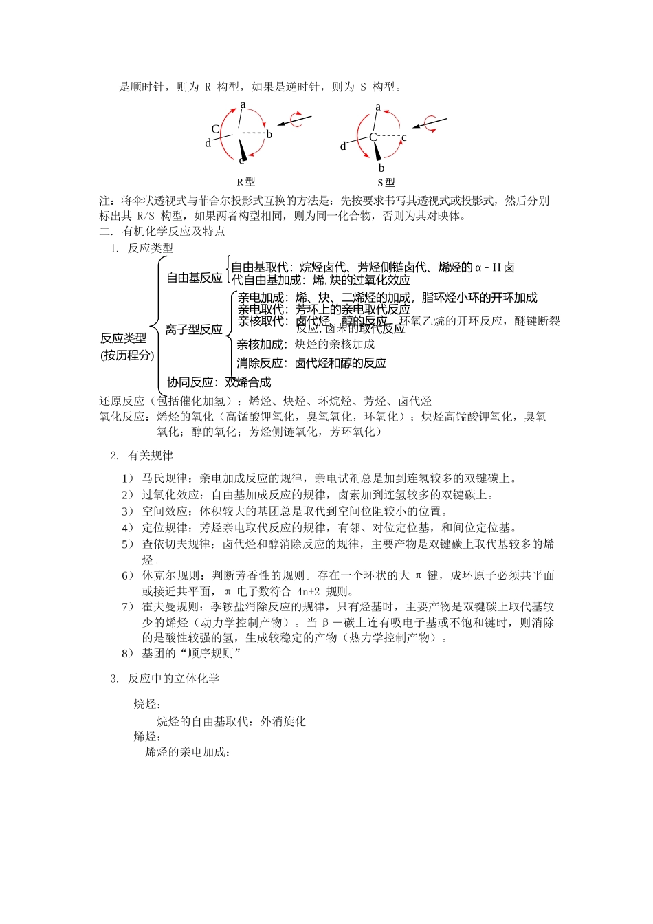 大学有机化学复习总结史上最全.docx_第2页