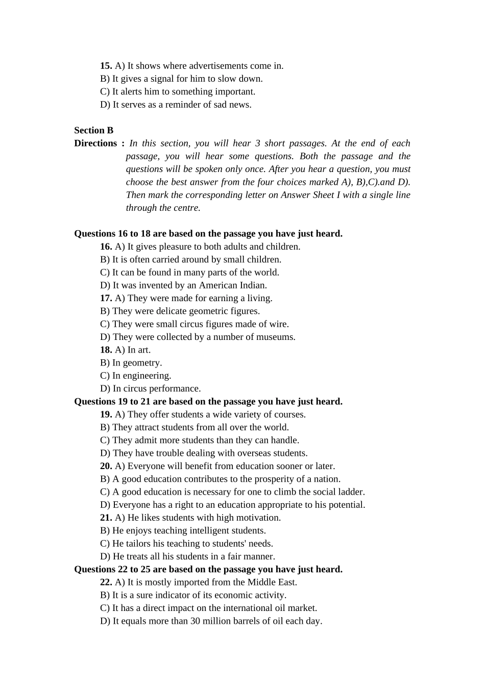 卷二 2015年12月英语六级真题及答案.docx_第3页