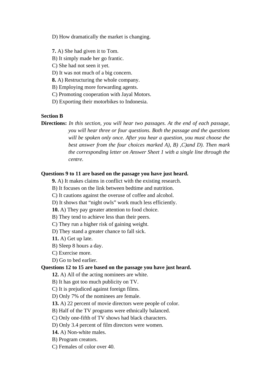 卷二 2017年12月英语六级真题及答案.docx_第2页