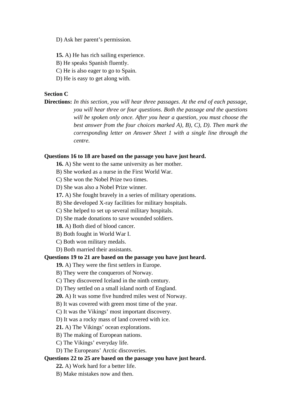 卷二 2017年12月英语四级真题及答案.docx_第3页