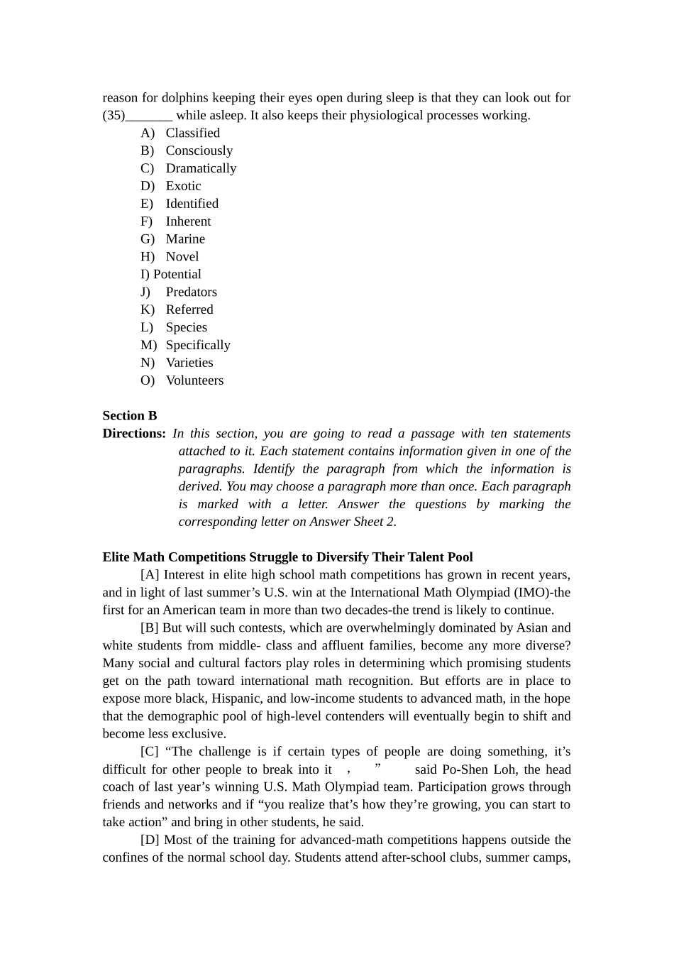 卷三 2017年6月英语六级真题及答案.docx_第2页