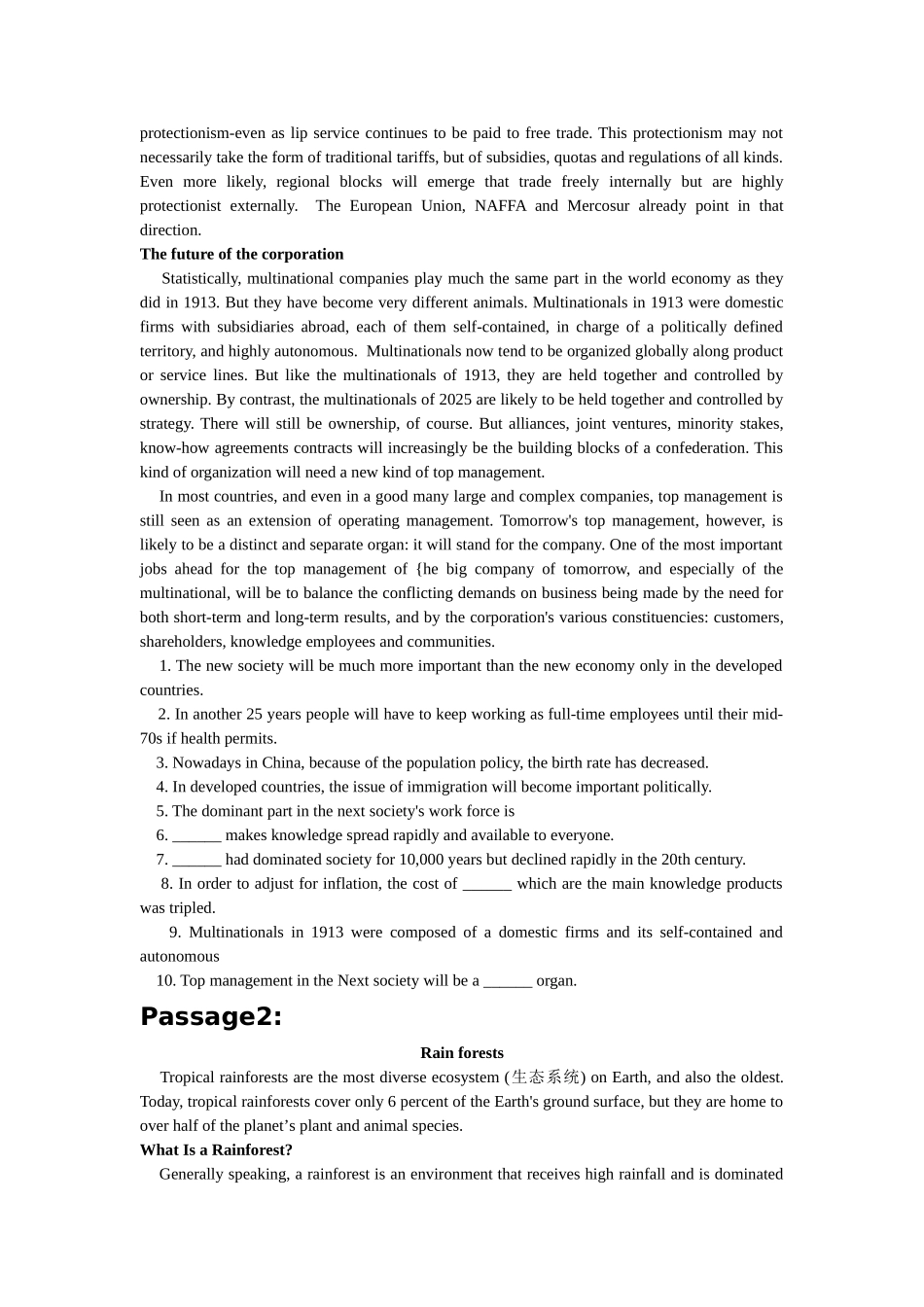 六级快速快速阅读训练.doc_第3页